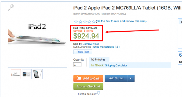 Sears iPad ripoff third party Sears iPad ripoff third party