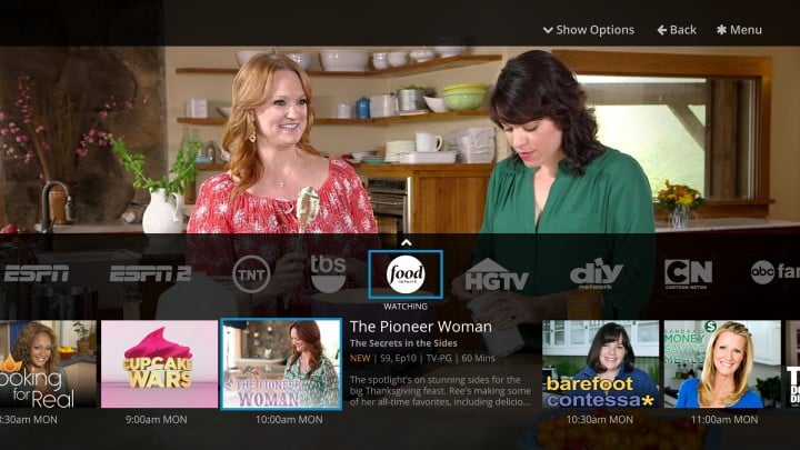 Watch a variety of channels on Sling TV without cable or a satellite.