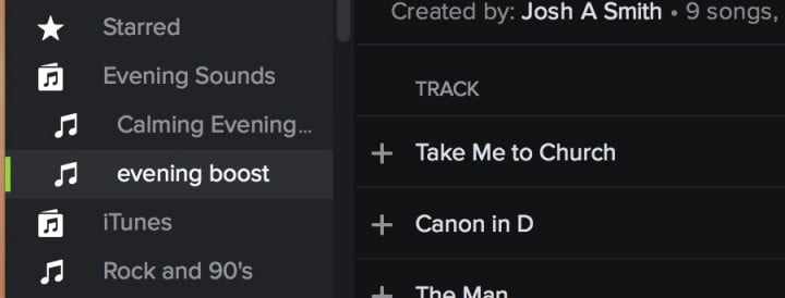 Create folders to organize your Spotify playlists.