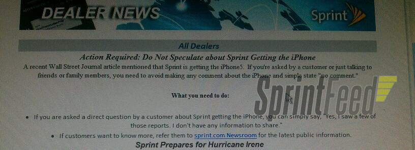 Sprint iPhone 5