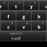 FlexT9 Keyboard Landscape - ThinkPad Tablet