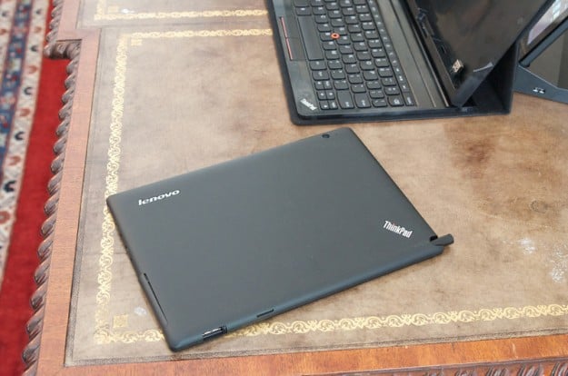 ThinkPad Android Tablet Rear with Pen Dock