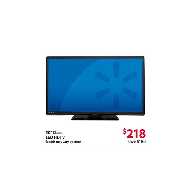 50-inch HDTV Black Friday Deal at Walmart