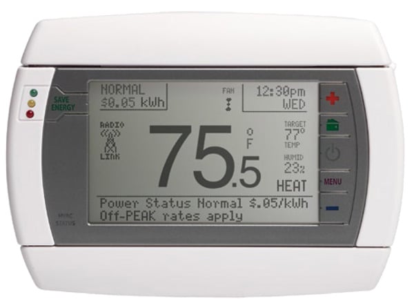 WiFi Thermostat Android and iPhone