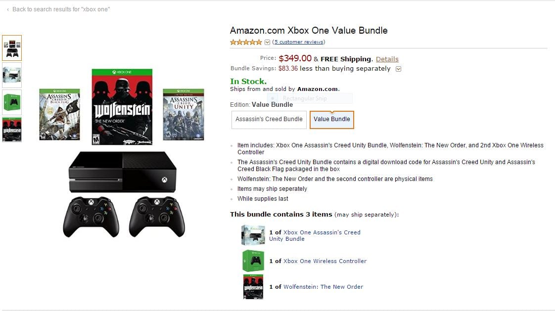 Amazon Delivers Stunning Xbox One Savings