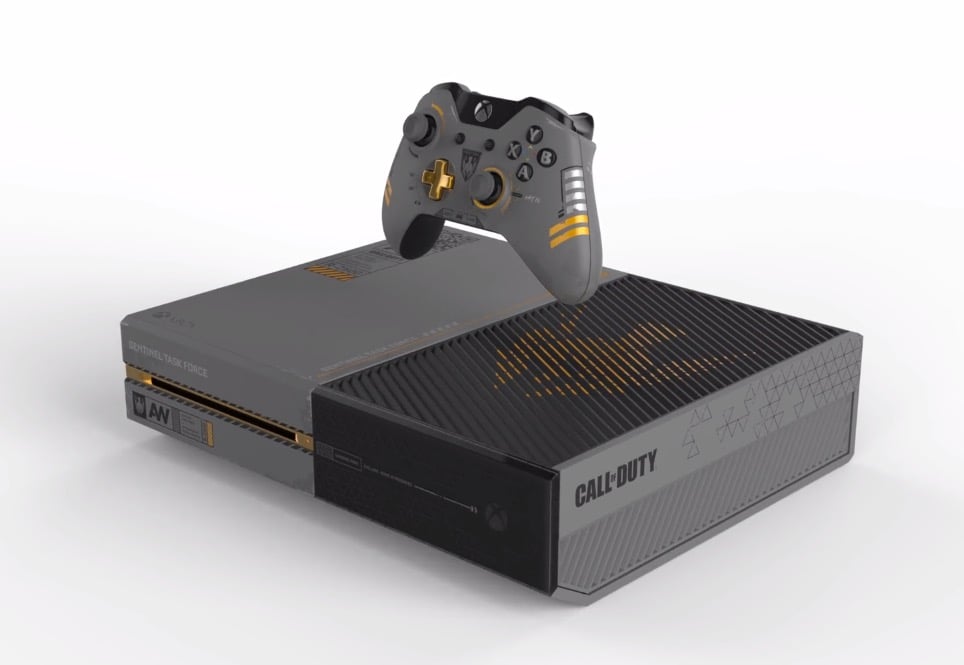 There is a sweet Xbox One Call of Duty: Advanced Warfare special edition console.