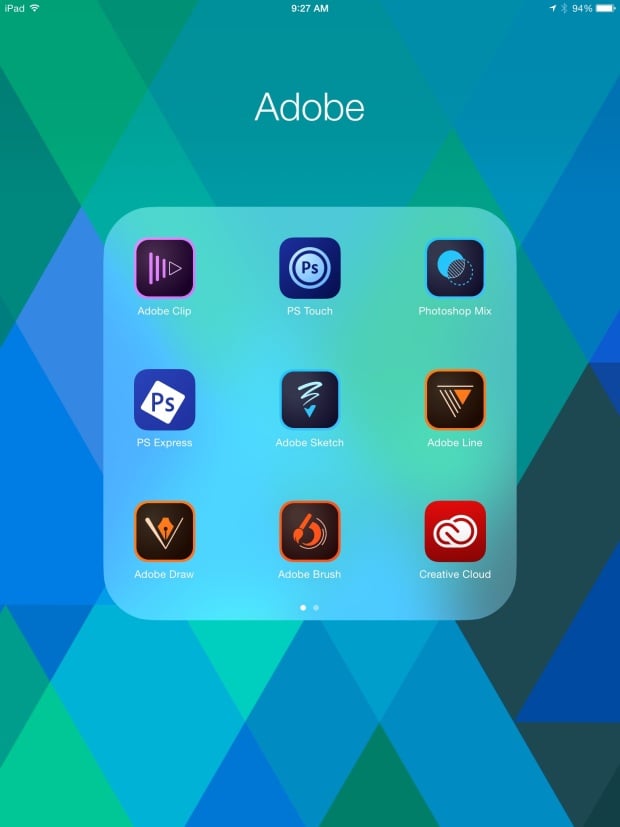 adobe creative cloud ipad apps
