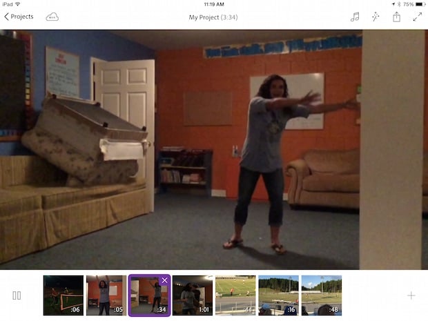 adobe premiere clip on ipad