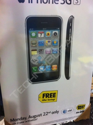 iPhone 3GS at Best Buy