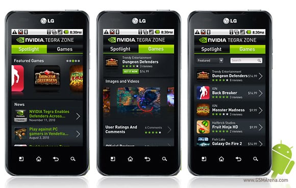 nVidia launches TegraZone.com a web-based marketplace for Tegra Android  games - Droid Gamers