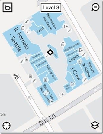 bing mall maps