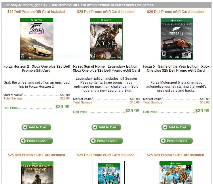 Xbox One Games Green Monday Deals Bring Big Savings