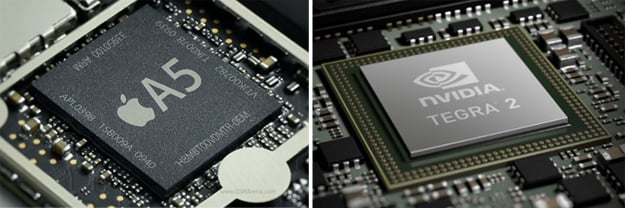 Apple A5 and Nvidia Tegra 2 Chips