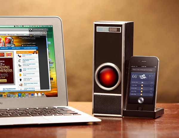 IRIS 9000 voice control system for iPhone 4s and Siri