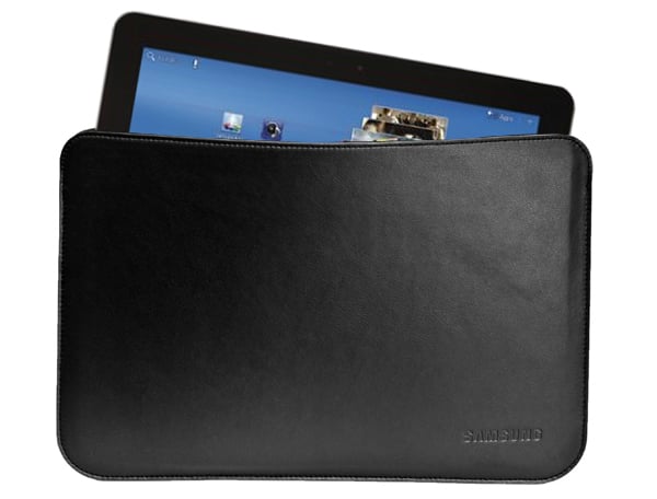 Samsung Galaxy tab 10.1 leather slip case