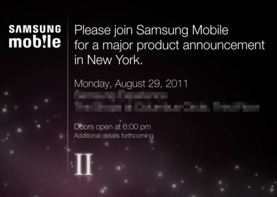 Galaxy S II Event