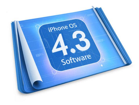iOS 4.3 logo