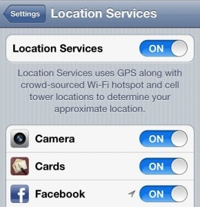 iPhone 4S Better Battery Life - Limit Location Services iPhone 4S Better Battery Life - Limit Location Services