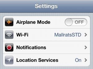 iPhone 4S Better Battery Life - Turn off Wifi iPhone 4S Better Battery Life - Turn off Wifi
