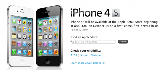 iPhone 4S Apple Store Open