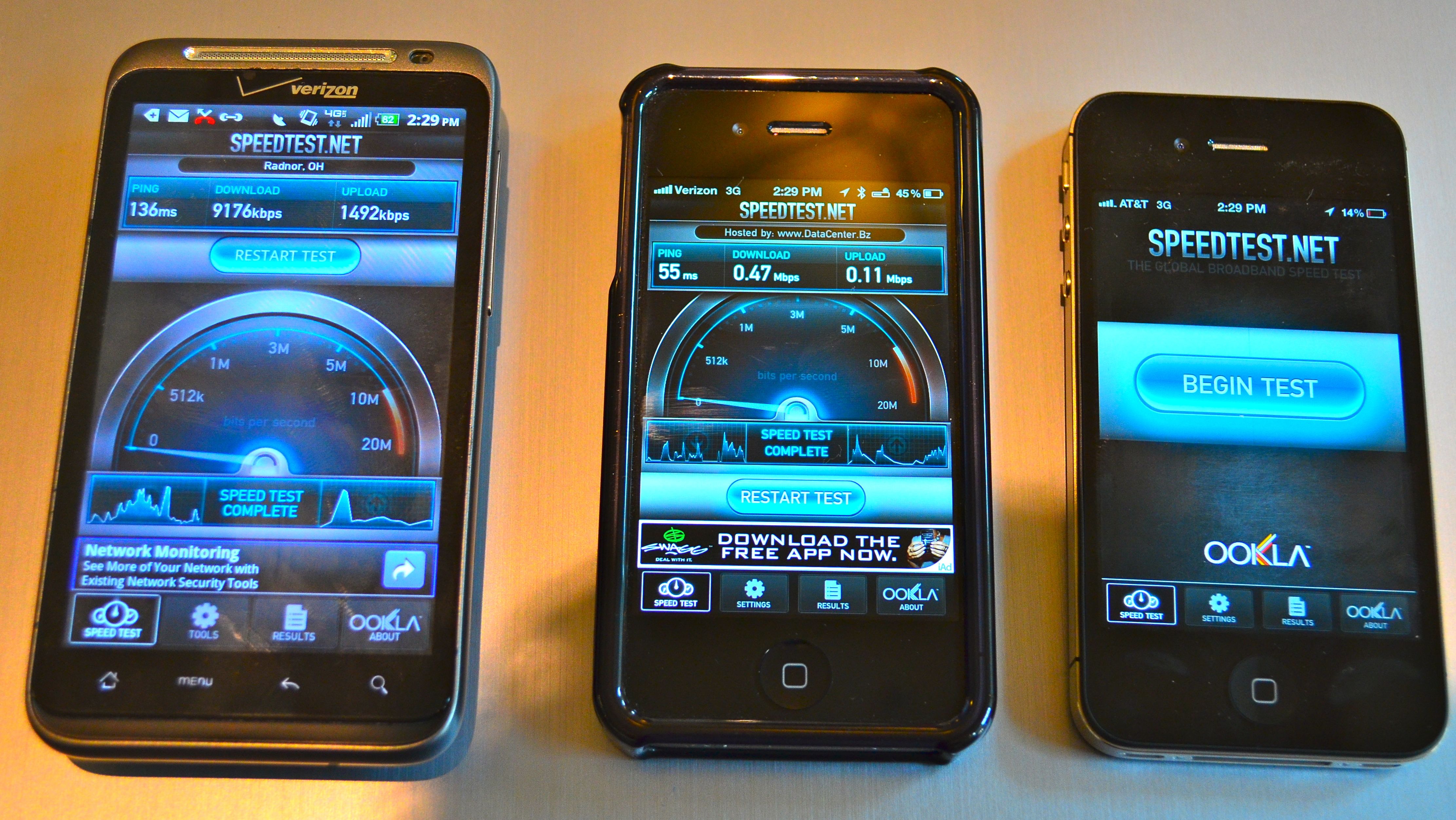 iPhone 4s vs ThunderBolt 4G LTE
