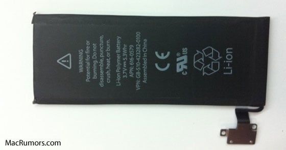iPhone 5 battery