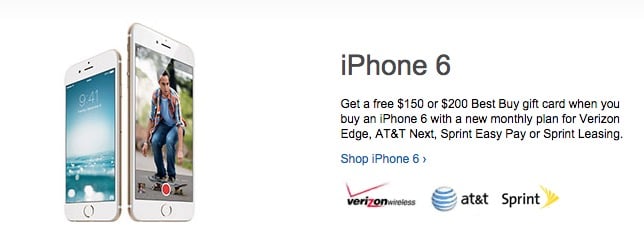 Save $150 to $200 with these iPhone 6 deals for March 2015.