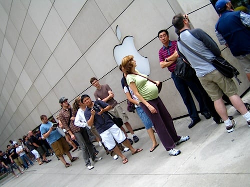 iPhone line - image credit: Ars Technica iPhone line - image credit: Ars Technica