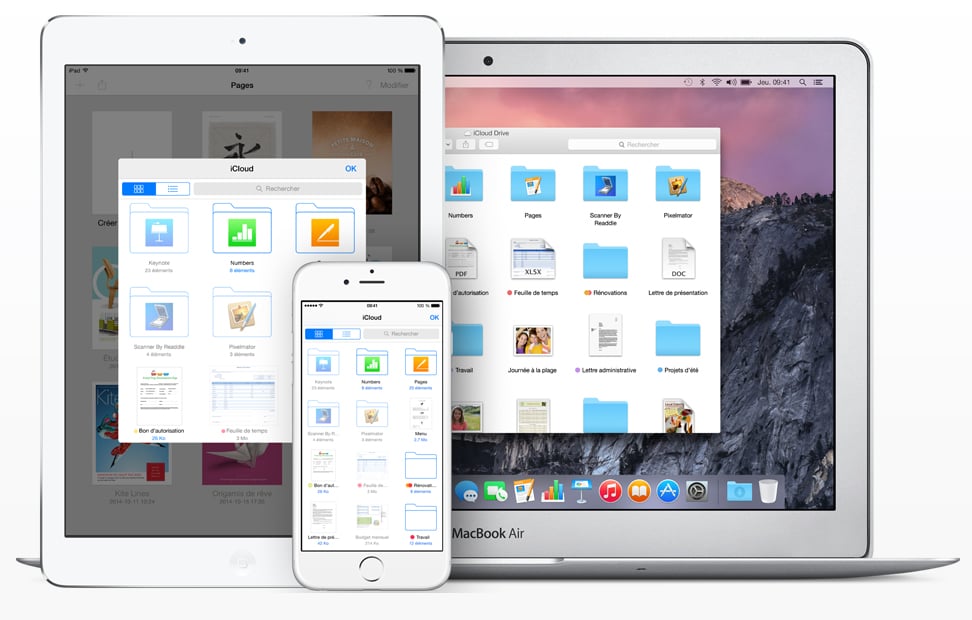 iCloud Drive iOS app
