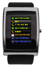inPulse Blackberry watch inPulse Blackberry watch