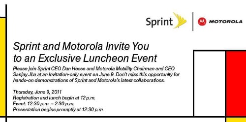 Motorola, Sprint Invite