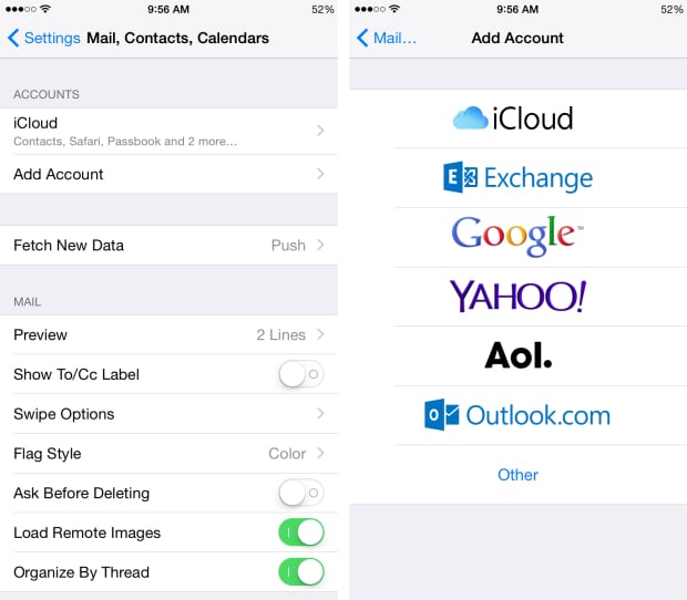 cannot add child gmail account to iphone