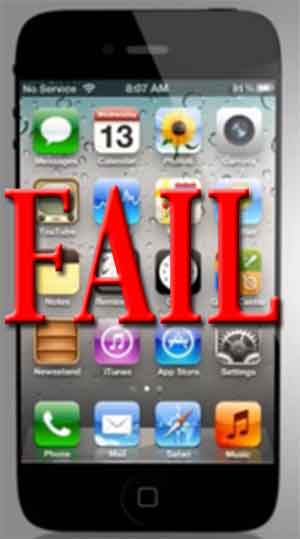 iphone4sfail iPhone 4 Mockup Missed the Mark