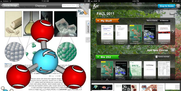 Kno App for iPad 3D Models