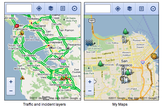 Google Maps for Mobile Browsers