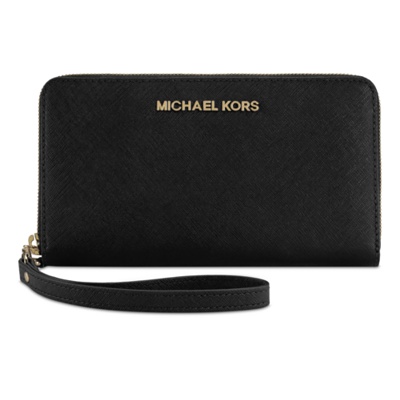 michael kors large zip wallet