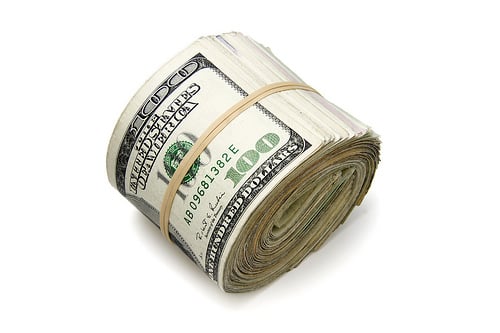 roll of bills