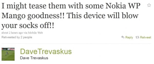 Nokia Tweet