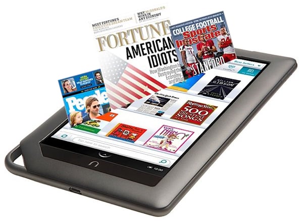 Nook Color Enhanced Magazines