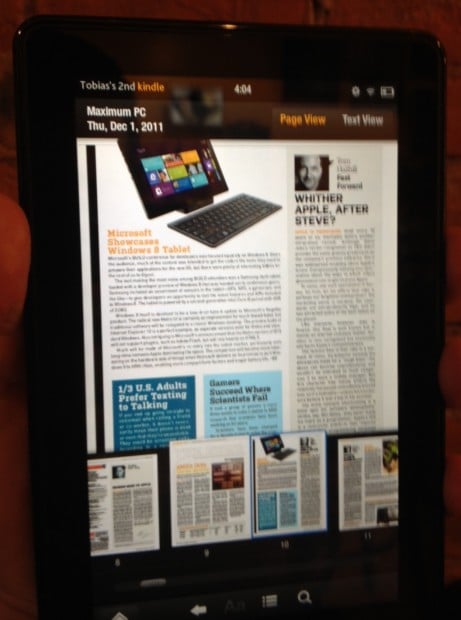 Kindle Fire Magazines don't have to suck.