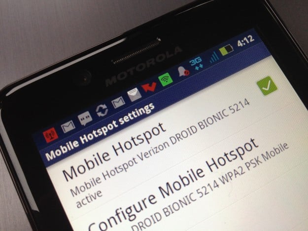 Mobile Hotspot Mobile Hotspot