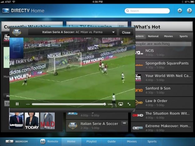 DirecTV iPad App