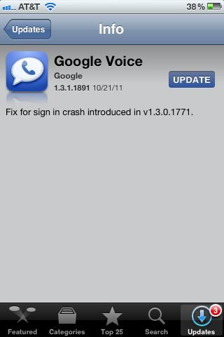 Google Voice Returns to the iOS App Store