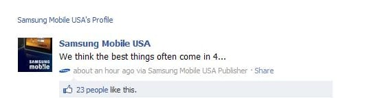 Samsung Galaxy S II Tease