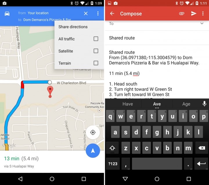 How to Share Directions With Google Maps