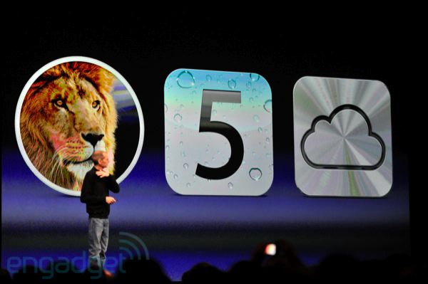iClouds built into iOS and OS X Lion and Free