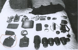 stolen camera recovered with serial number