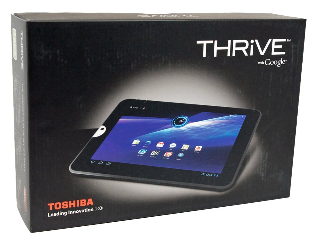 Toshiba Thrive Review A Middle Of The Road Tablet