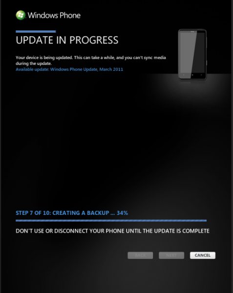 Windows Phone 7 NoDo Update