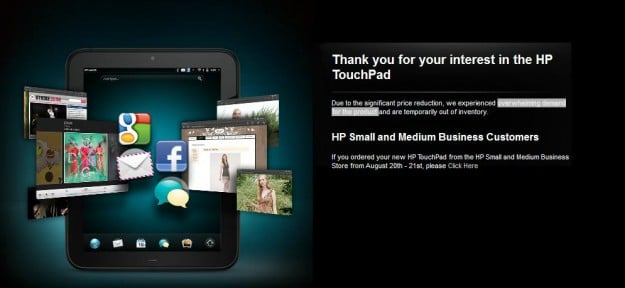 HP TouchPad